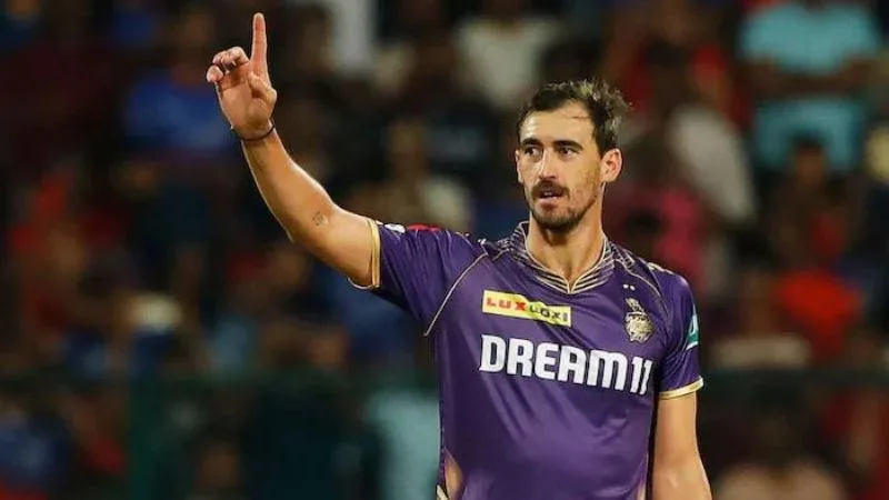 Why Mitchell Starc Isn't Playing Today IPL 2024 Match 42?