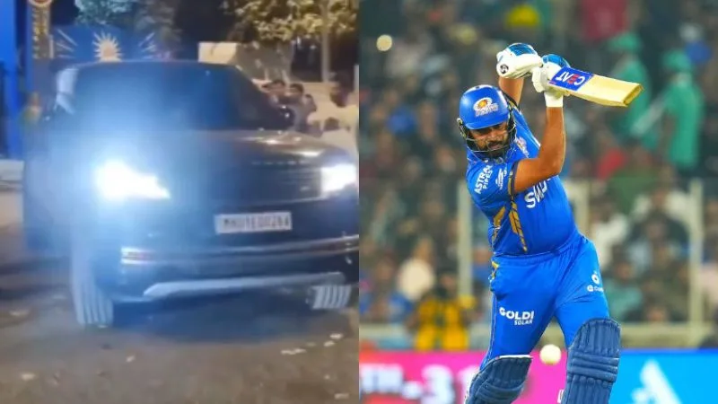 R Sharma's Car Number Plate Sparks Curiosity: What's the Buzz?