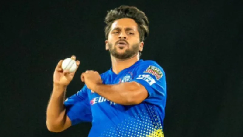 Probable Inclusion of Shardul Thakur in CSK vs KKR Match