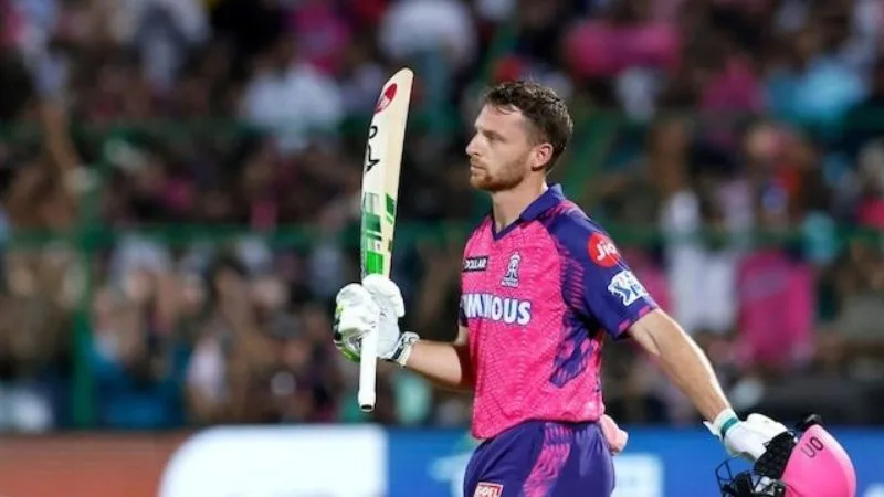 Buttler Tips Hat to Dhoni After IPL Record Century vs KKR