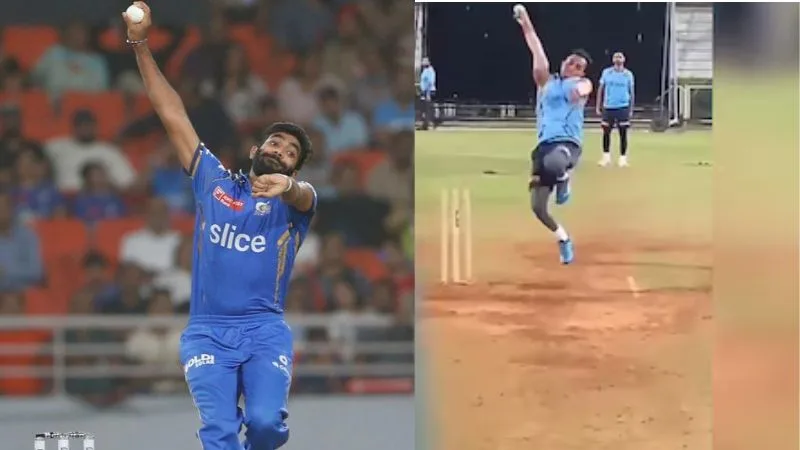 Mahesh Kumar's Bowling Action Compared to Jasprit Bumrah