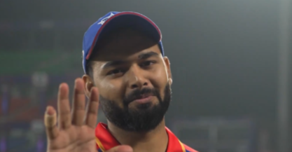 Rishabh Pant Apologizes to Cameraman After DC vs GT Match