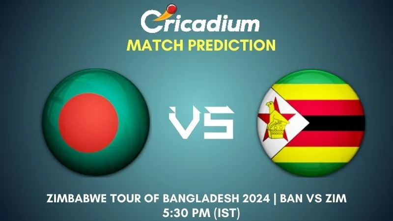 BAN vs ZIM Match Prediction 2nd T20I Zimbabwe tour of Bangladesh 2024