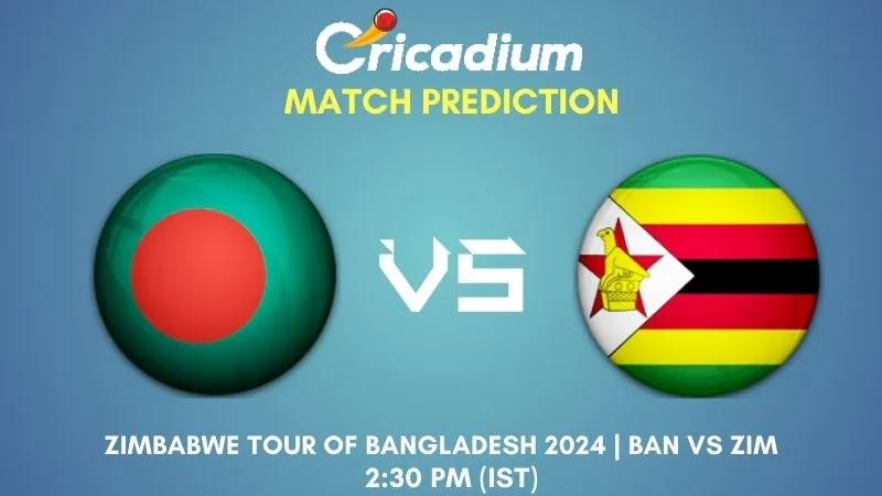 BAN vs ZIM Match Prediction 3rd T20I Zimbabwe tour of Bangladesh 2024