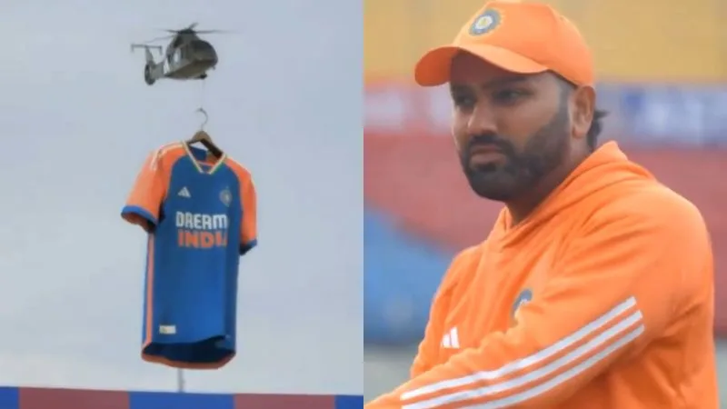 Team India's T20 World Cup 2024 Jersey Unveiled