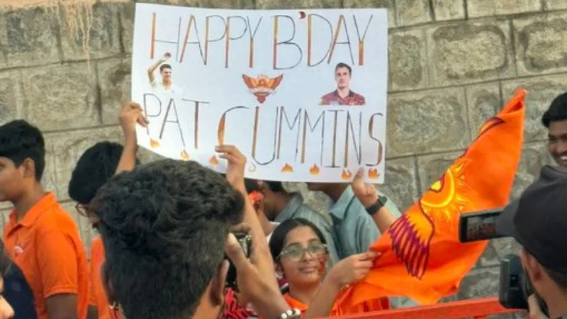 SRH fans wish Pat Cummins by saying “happy birthday silencer”
