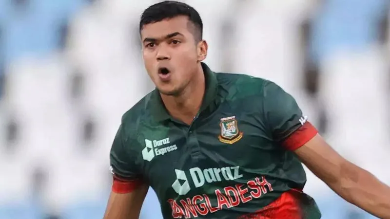 Taskin Ahmed Brushes Off Fan Criticism, Focuses on T20 World Cup Prep