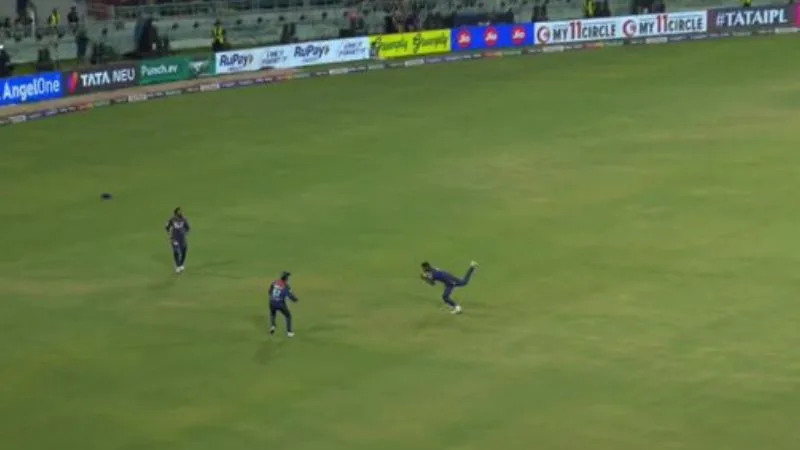 Watch: Ramandeep Singh's 21-Meter Catch