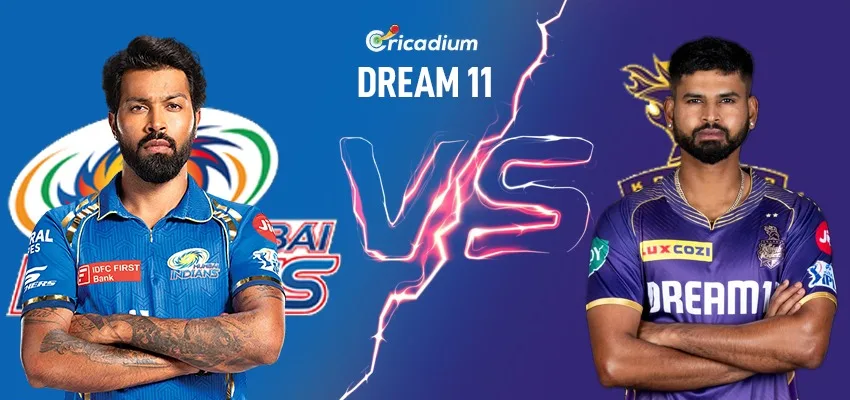 MI vs KKR Dream11 prediction IPL 2024 Match 51